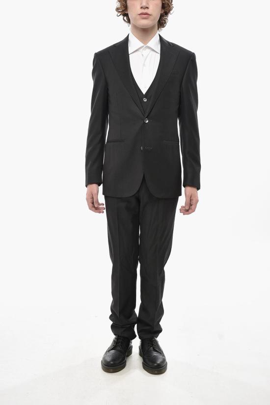  꼬르넬리아니 수트 세트 818063 8287132 016 Anthracite - CORNELIANI