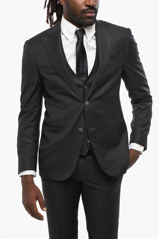  꼬르넬리아니 수트 세트 818063 8287132 016 Anthracite - CORNELIANI