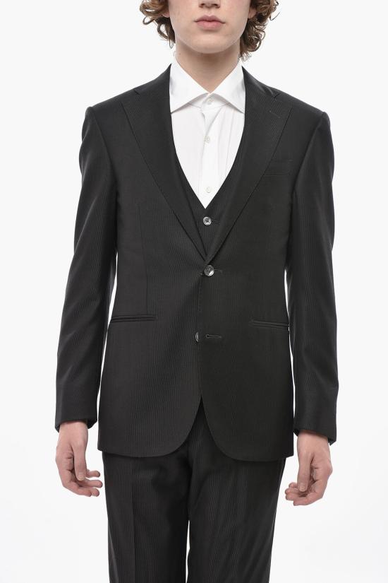  꼬르넬리아니 수트 세트 818063 8287132 016 Anthracite - CORNELIANI