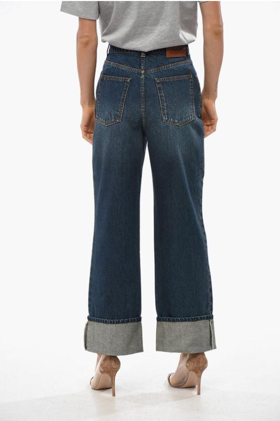  알렉산더 맥퀸 데님 팬츠 797823QMACS 4297 Blue - ALEXANDER MCQUEEN