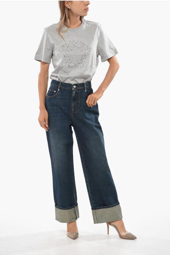  알렉산더 맥퀸 데님 팬츠 797823QMACS 4297 Blue - ALEXANDER MCQUEEN