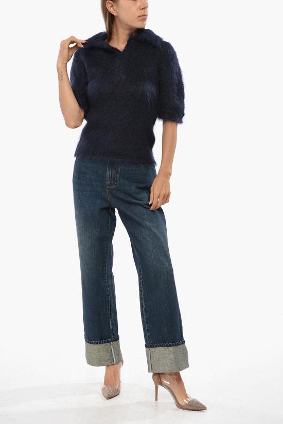  마르니 터틀넥 POMD0039E0UFU172 00B82 Midnight blue - MARNI