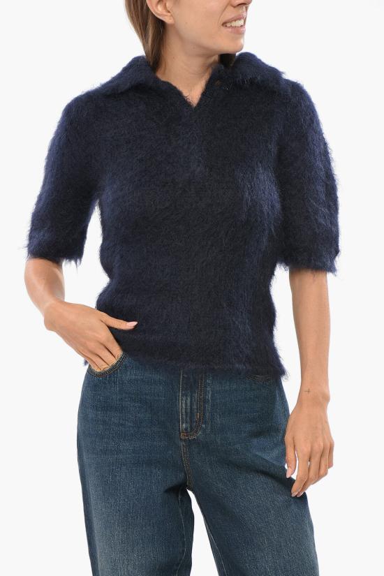  마르니 터틀넥 POMD0039E0UFU172 00B82 Midnight blue