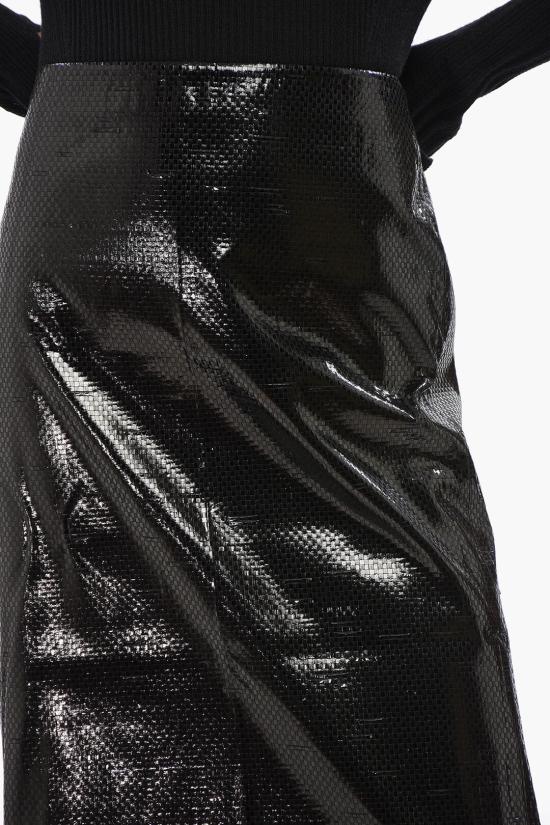  알렉산더 맥퀸 롱 스커트 808575 QBACW 1000 Black - ALEXANDER MCQUEEN