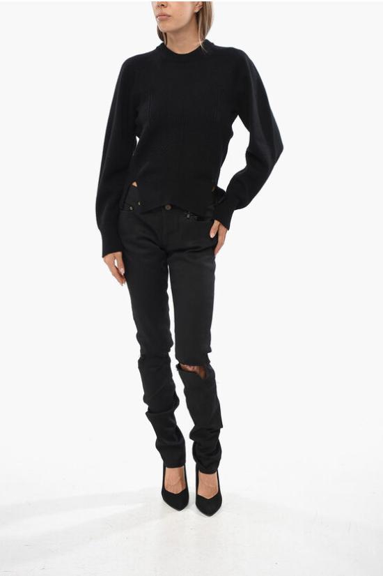  알렉산더 맥퀸 스웨터 798349Q1BAP 1000 Black - ALEXANDER MCQUEEN