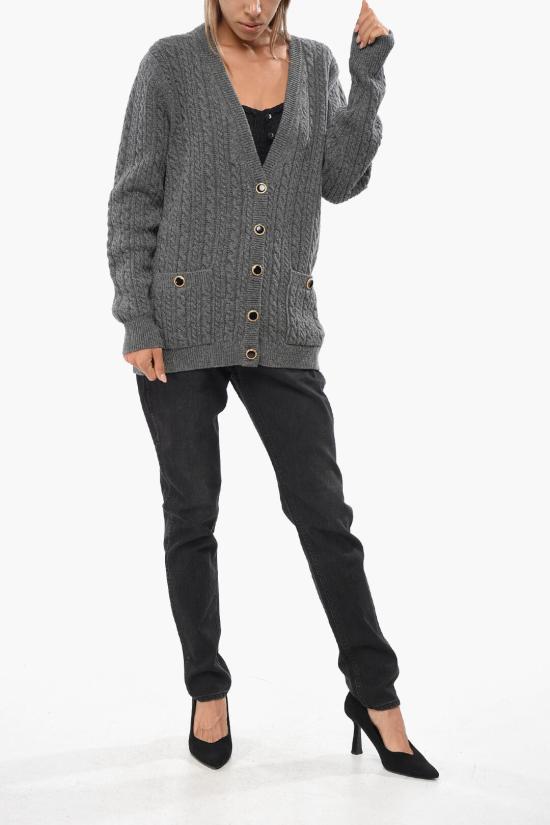  알레산드라리치 가디건 FABX3868 K4392 0003G Gray - ALESSANDRA RICH