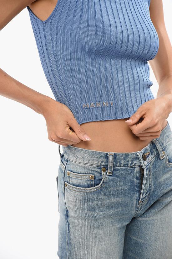  마르니 스웨터 CVMD0121A0UFV222 00B37 Blue - MARNI