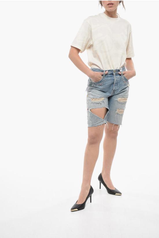  워싱톤디치 데님 숏팬츠 RSWW 0199 0058 Blue - WASHINGTON DEE CEE