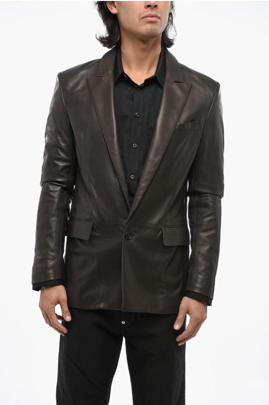  디스퀘어드2 가죽 자켓 S71BN0957 SX8131 144 Brown