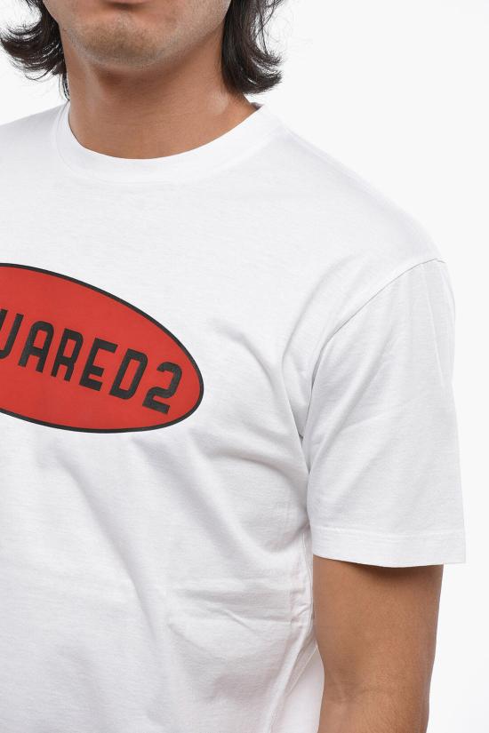  디스퀘어드2 반팔 티셔츠 S71GD1467 S23009 100 White - DSQUARED2