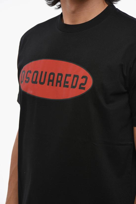  디스퀘어드2 반팔 티셔츠 S71GD1467 S23009 900 Black - DSQUARED2