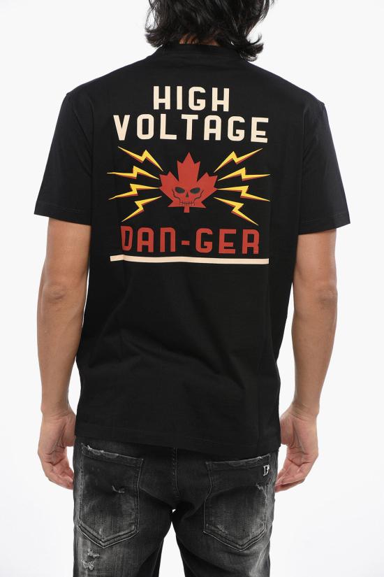  디스퀘어드2 반팔 티셔츠 S71GD1467 S23009 900 Black - DSQUARED2