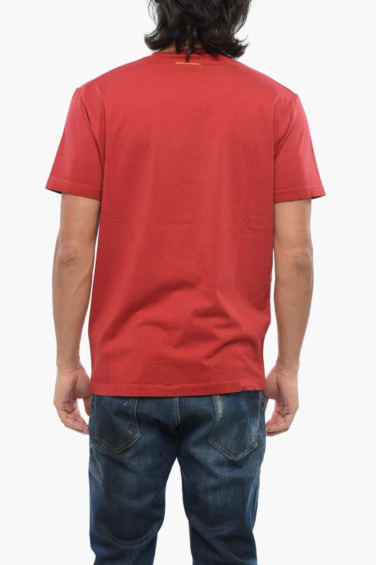  디스퀘어드2 반팔 티셔츠 S71GD1476 S22427 307W Red - DSQUARED2