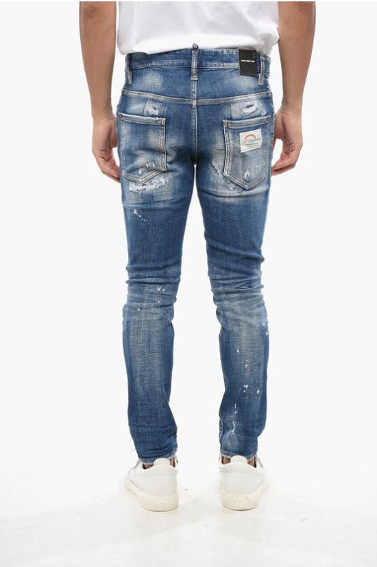  디스퀘어드2 데님 팬츠 S74LB1440 S30872 470 Blue - DSQUARED2