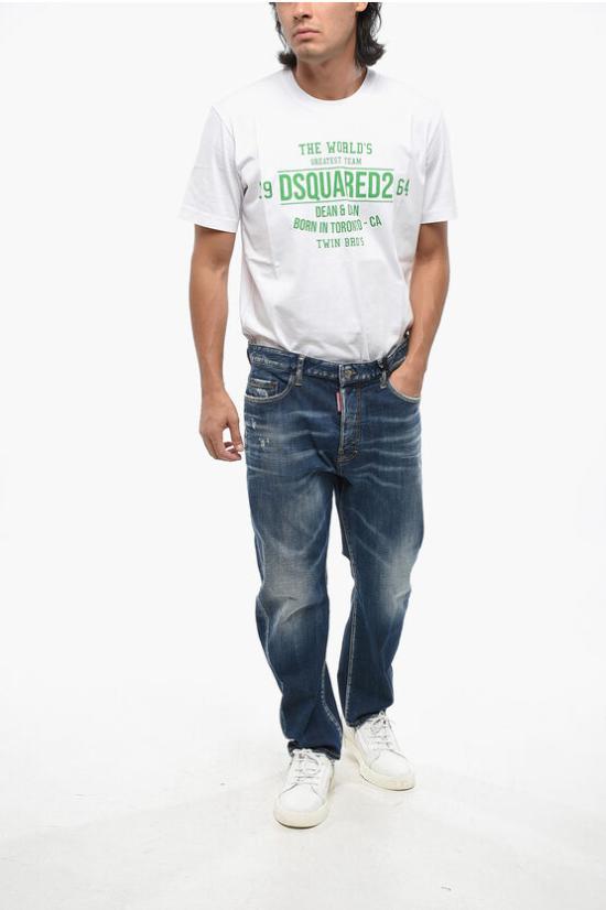  디스퀘어드2 데님 팬츠 S74LB1460 S30789 470 Blue - DSQUARED2