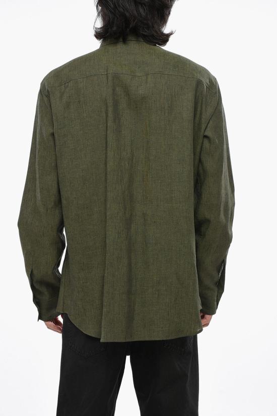  디스퀘어드2 긴팔 셔츠 S74DM0395 S52588 727 Military Green - DSQUARED2