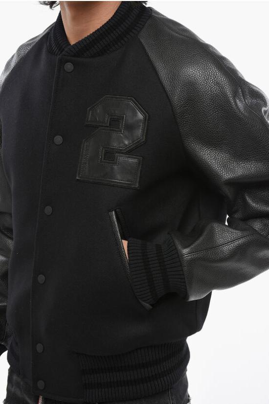  디스퀘어드2 봄버 자켓 S74AM1541 S53003 900 Black - DSQUARED2