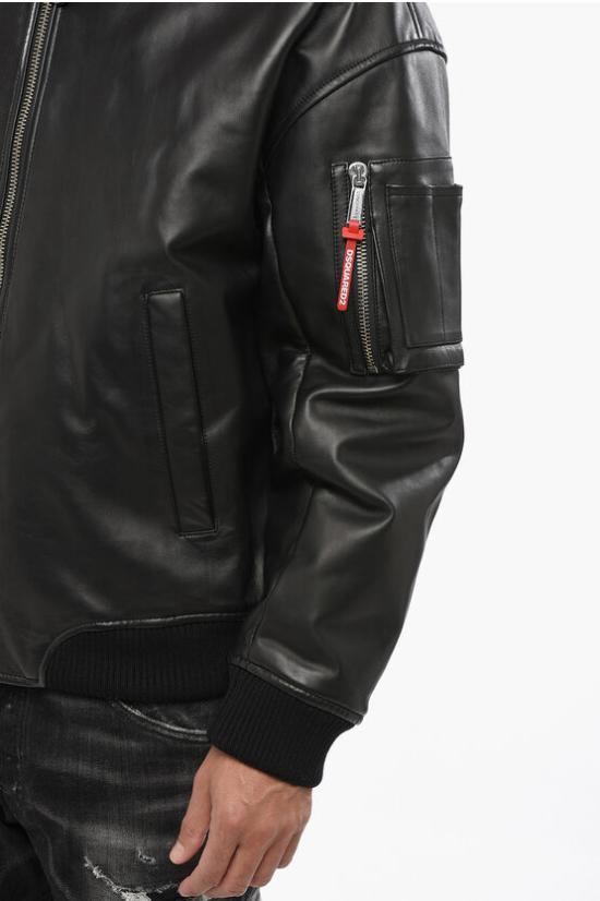  디스퀘어드2 봄버 자켓 S74AM1502 SY1602 900 Black - DSQUARED2