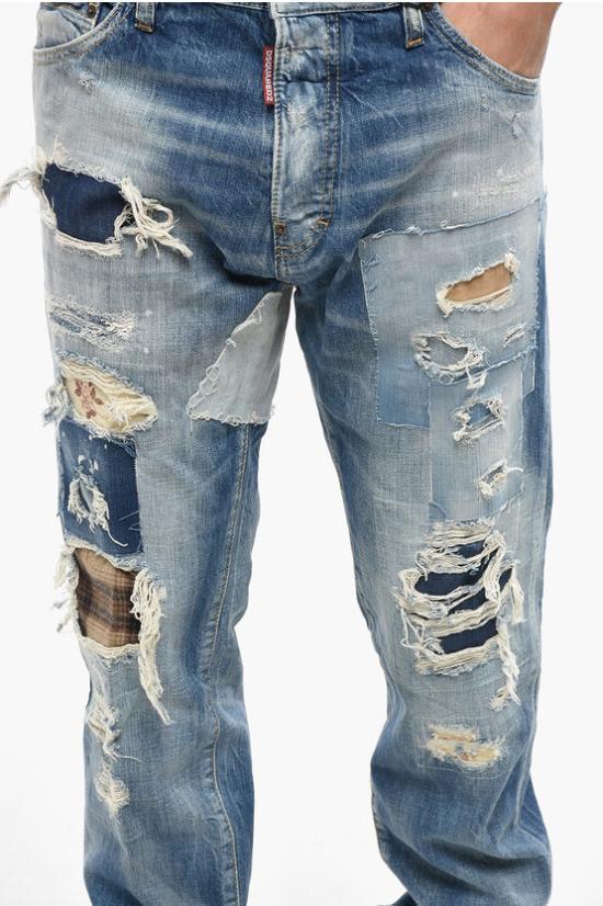  디스퀘어드2 데님 팬츠 S71LB1503 S30309 470 Blue - DSQUARED2