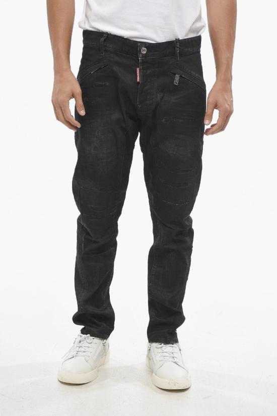  디스퀘어드2 데님 팬츠 S71LB1483 S30357 900 Black