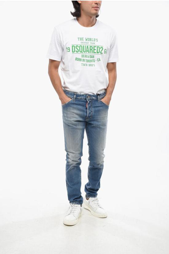  디스퀘어드2 데님 팬츠 S71LB1229 S30789 470 Blue - DSQUARED2