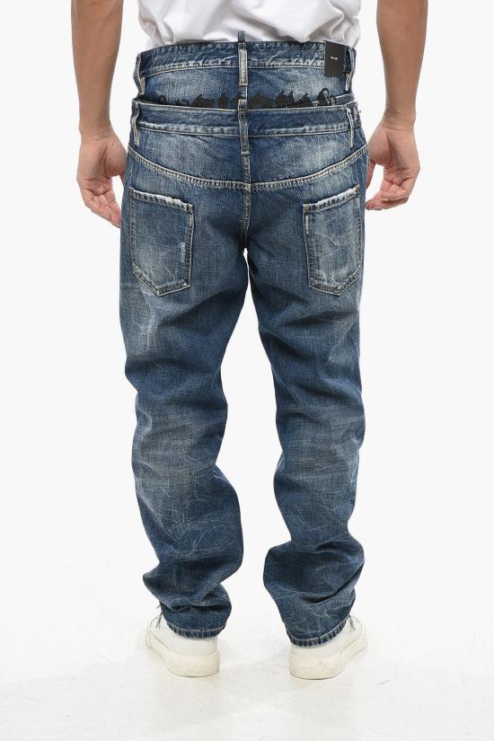  디스퀘어드2 데님 팬츠 S71LB1437 S30309 470 Blue - DSQUARED2