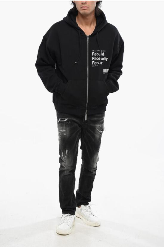  디스퀘어드2 긴팔 티셔츠 S71HG0142 S25516 900 Black - DSQUARED2