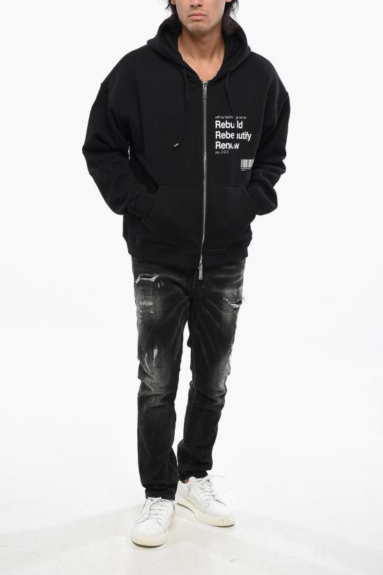  디스퀘어드2 긴팔 티셔츠 S71HG0142 S25516 900 Black - DSQUARED2