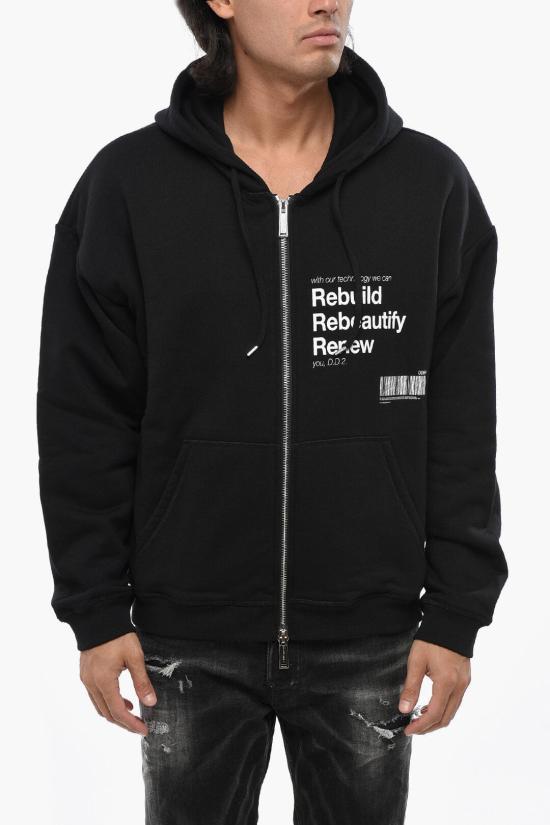  디스퀘어드2 긴팔 티셔츠 S71HG0142 S25516 900 Black