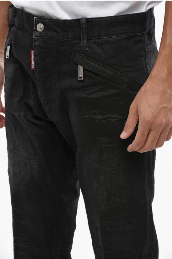  디스퀘어드2 데님 팬츠 S71LB1482 S30357 900 Black - DSQUARED2