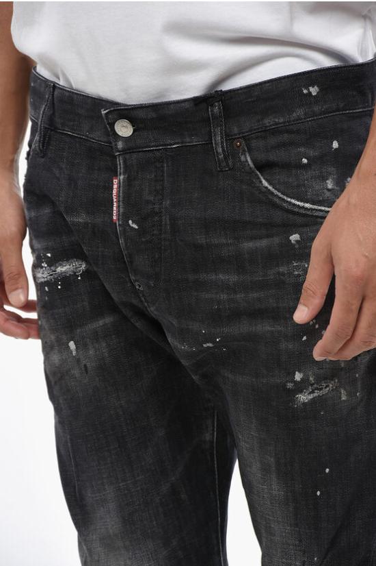  디스퀘어드2 데님 팬츠 S71LB1460 S30357 900 Black - DSQUARED2