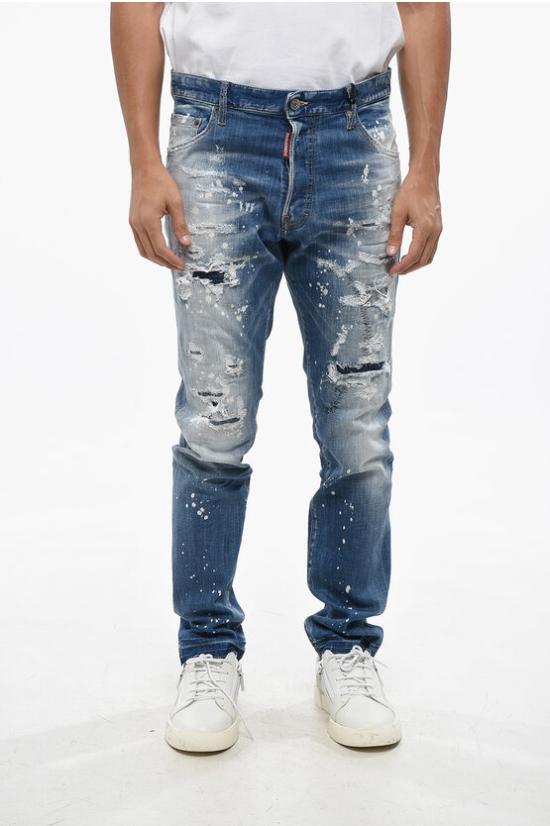  디스퀘어드2 데님 팬츠 S71LB1463 S30342 470 Blue