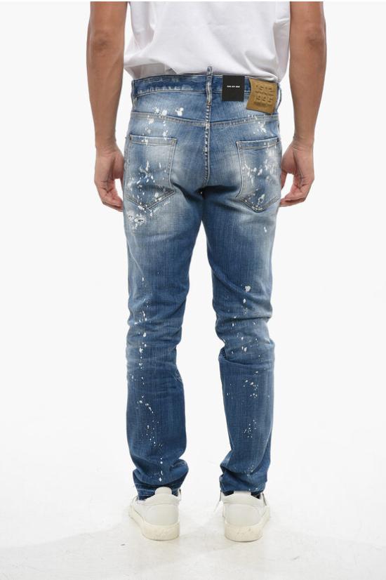  디스퀘어드2 데님 팬츠 S71LB1463 S30342 470 Blue - DSQUARED2