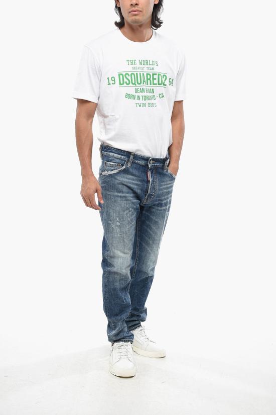  디스퀘어드2 데님 팬츠 S71LB1442 S30309 470 Blue - DSQUARED2