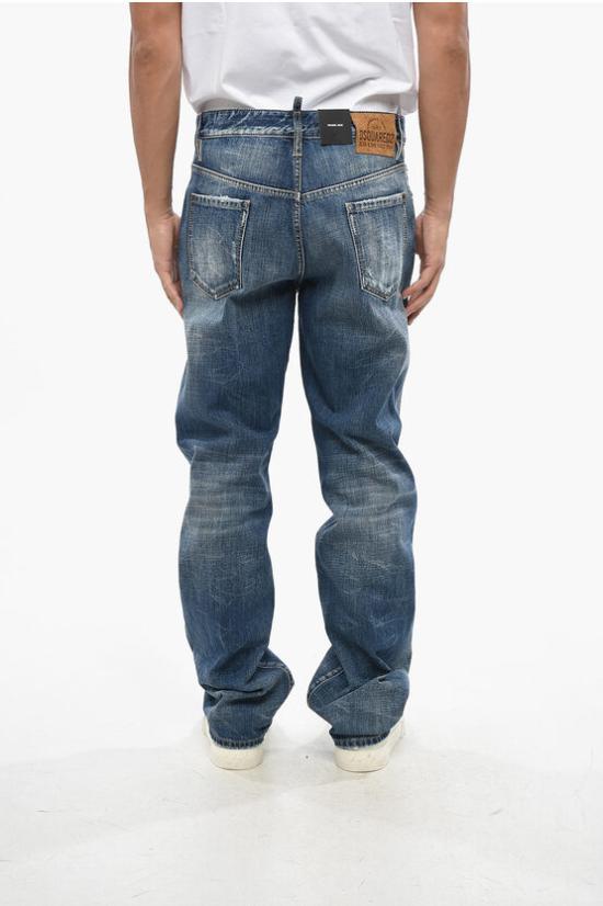  디스퀘어드2 데님 팬츠 S71LB1443 S30309 470 Blue - DSQUARED2