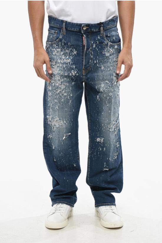  디스퀘어드2 데님 팬츠 S71LB1457 S30664 470 Blue