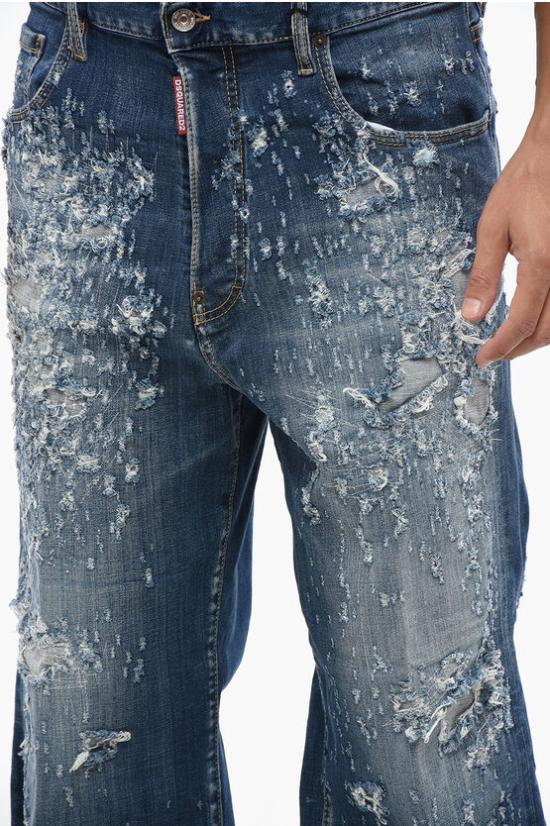  디스퀘어드2 데님 팬츠 S71LB1457 S30664 470 Blue - DSQUARED2