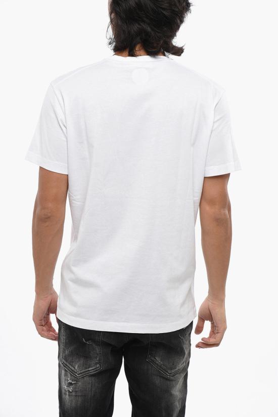  디스퀘어드2 반팔 티셔츠 S74GD1313 D20014 100 White - DSQUARED2