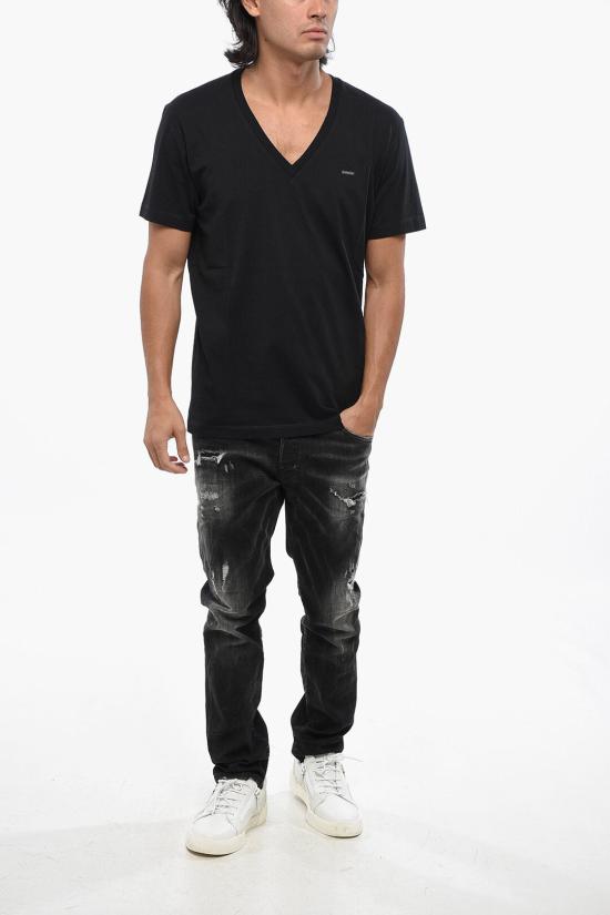  디스퀘어드2 반팔 티셔츠 S74GD1254 S24662 900 Black - DSQUARED2