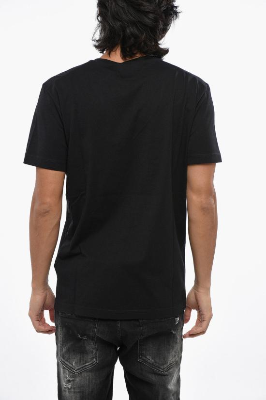  디스퀘어드2 반팔 티셔츠 S74GD1254 S24662 900 Black - DSQUARED2