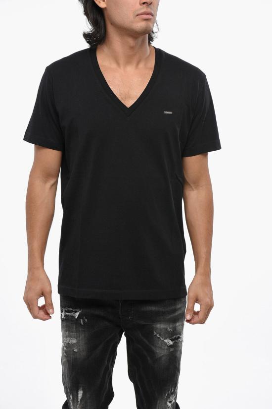  디스퀘어드2 반팔 티셔츠 S74GD1254 S24662 900 Black