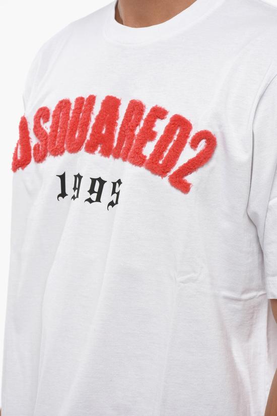  디스퀘어드2 반팔 티셔츠 S74GD1309 S23009 100 White - DSQUARED2