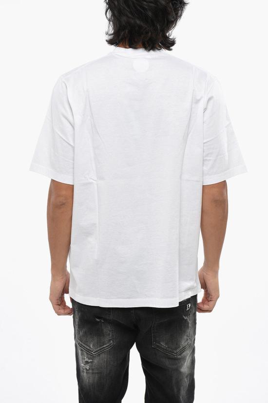  디스퀘어드2 반팔 티셔츠 S74GD1309 S23009 100 White - DSQUARED2