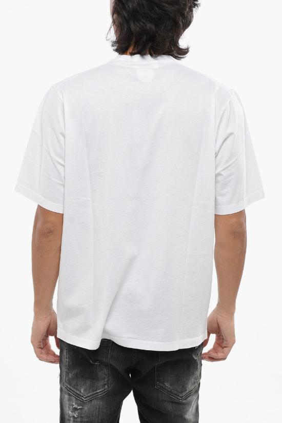  디스퀘어드2 반팔 티셔츠 S74GD1310 S23009 100 White - DSQUARED2