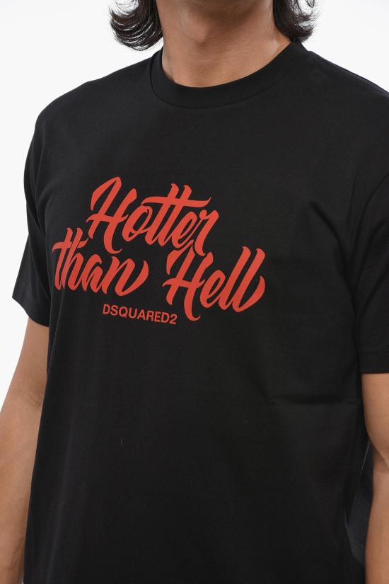  디스퀘어드2 반팔 티셔츠 S74GD1323 D20020 900 Black - DSQUARED2