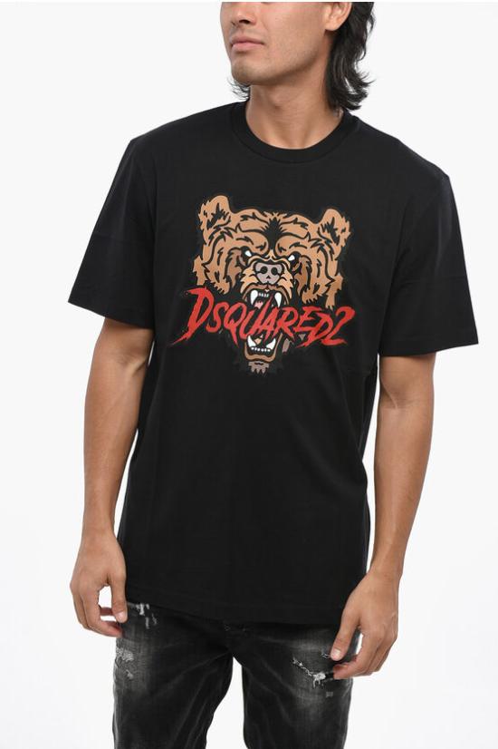  디스퀘어드2 반팔 티셔츠 S74GD1316 D20014 900 Black