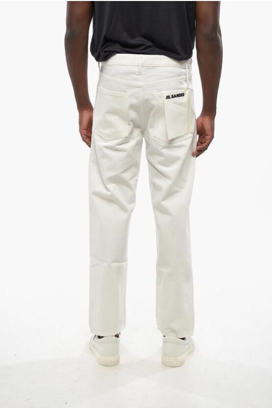  질샌더 데님 팬츠 J47KA0003 J46544 102 White - JIL SANDER