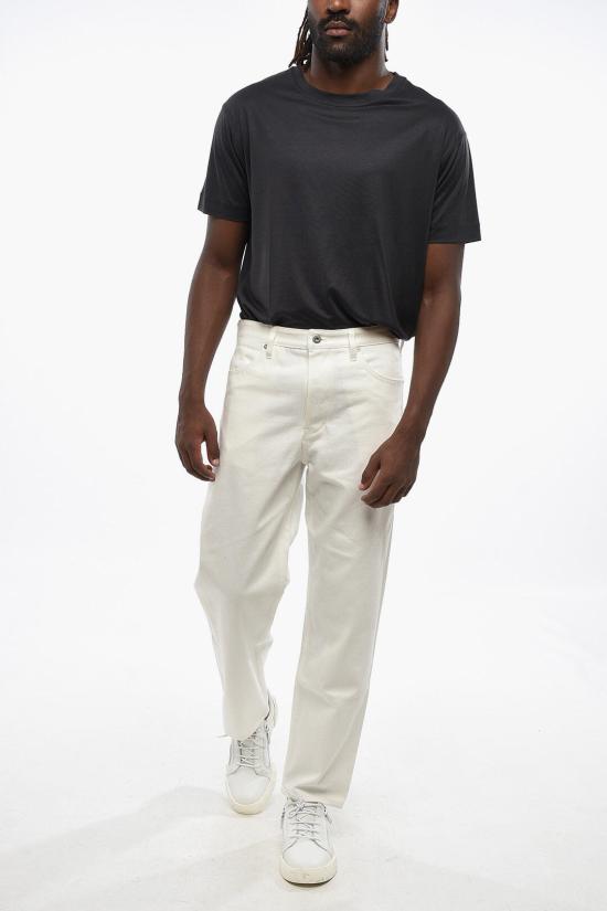  질샌더 데님 팬츠 J47KA0003 J46544 102 White - JIL SANDER