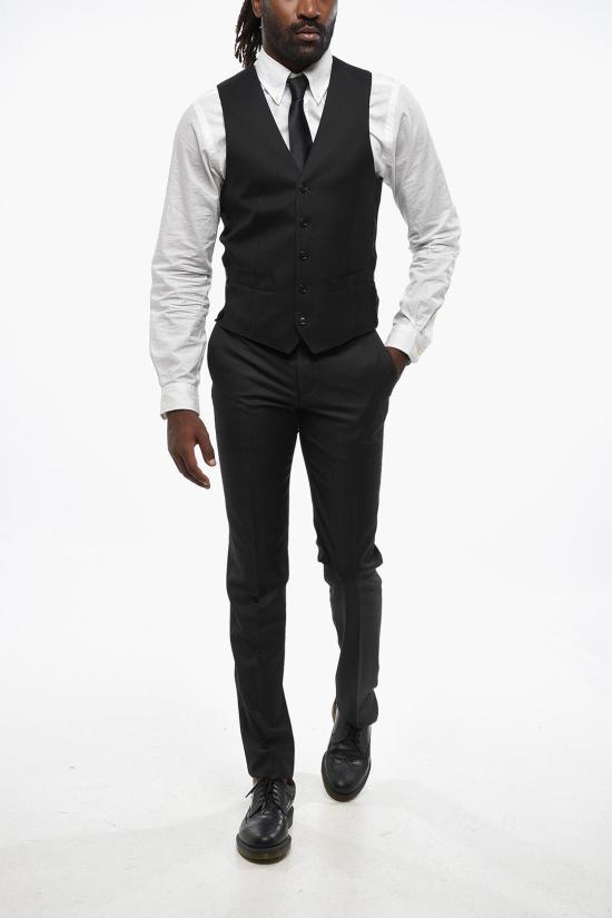  꼬르넬리아니 수트 자켓 84C261 9818159 020 Black - CORNELIANI