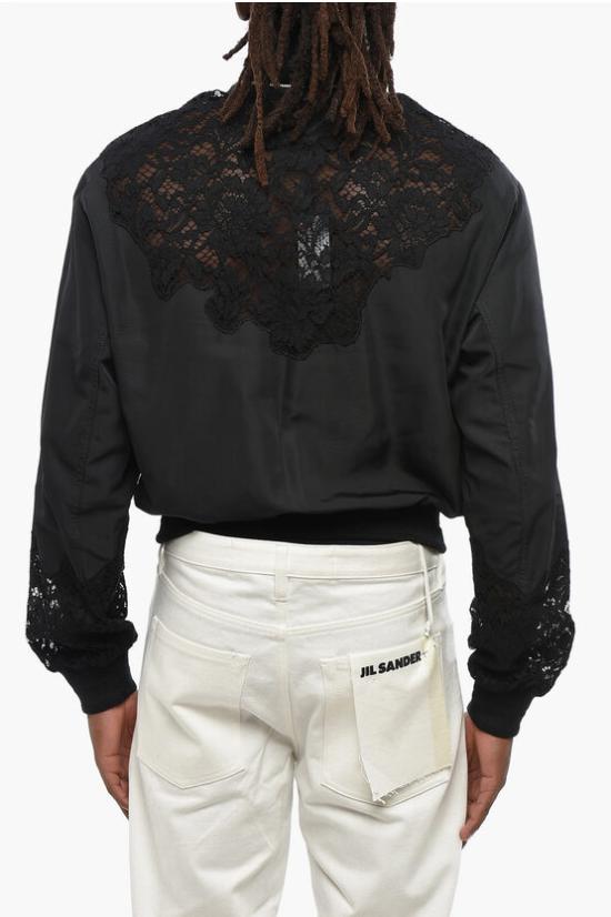  돌체앤가바나 봄버 자켓 G9XM7Z FUM6X N0000 Black - DOLCE & GABBANA